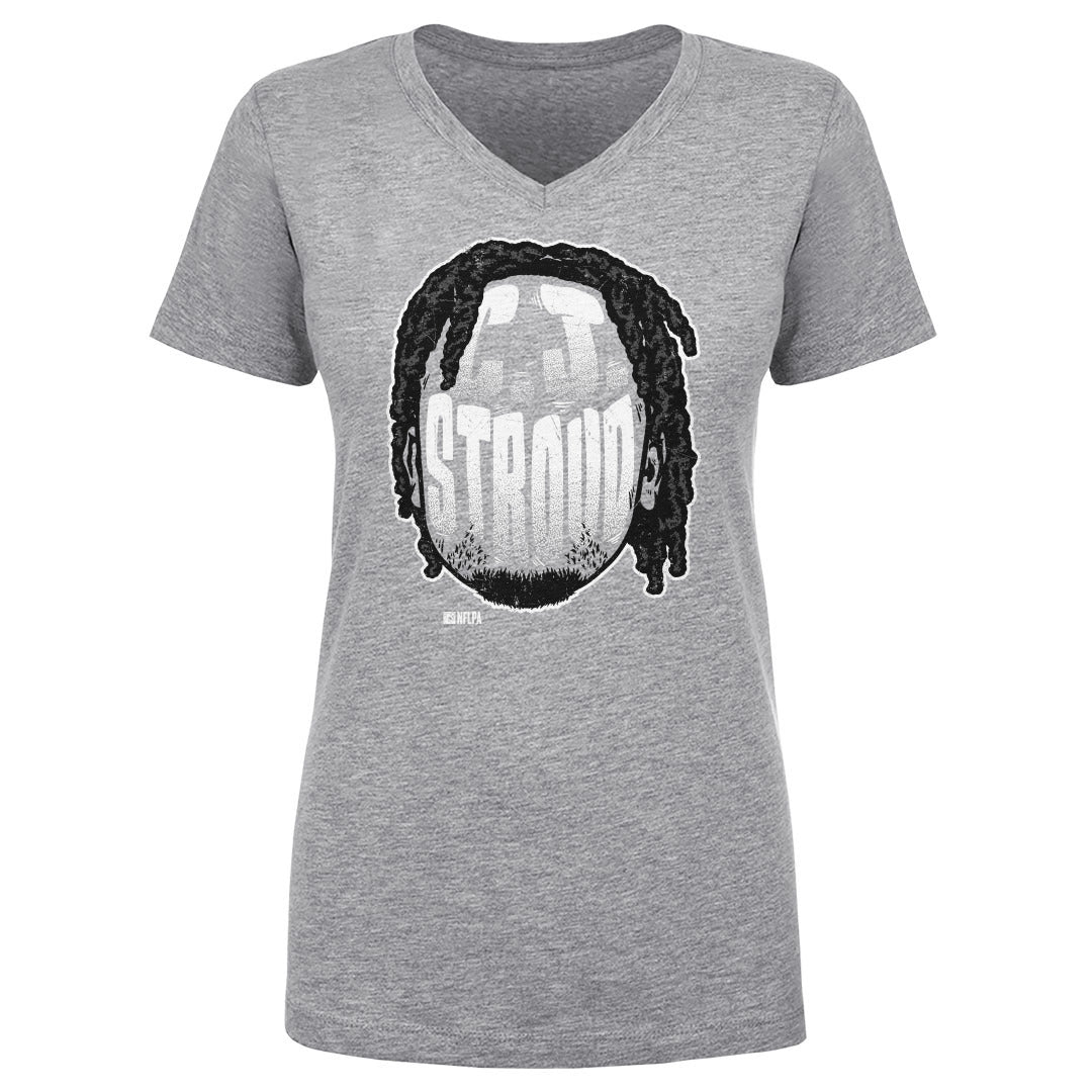 C.J. Stroud Women&#39;s V-Neck T-Shirt | 500 LEVEL