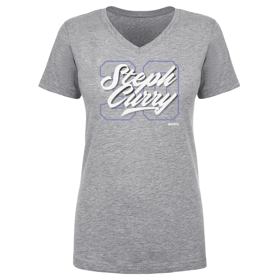 Steph Curry Women&#39;s V-Neck T-Shirt | 500 LEVEL