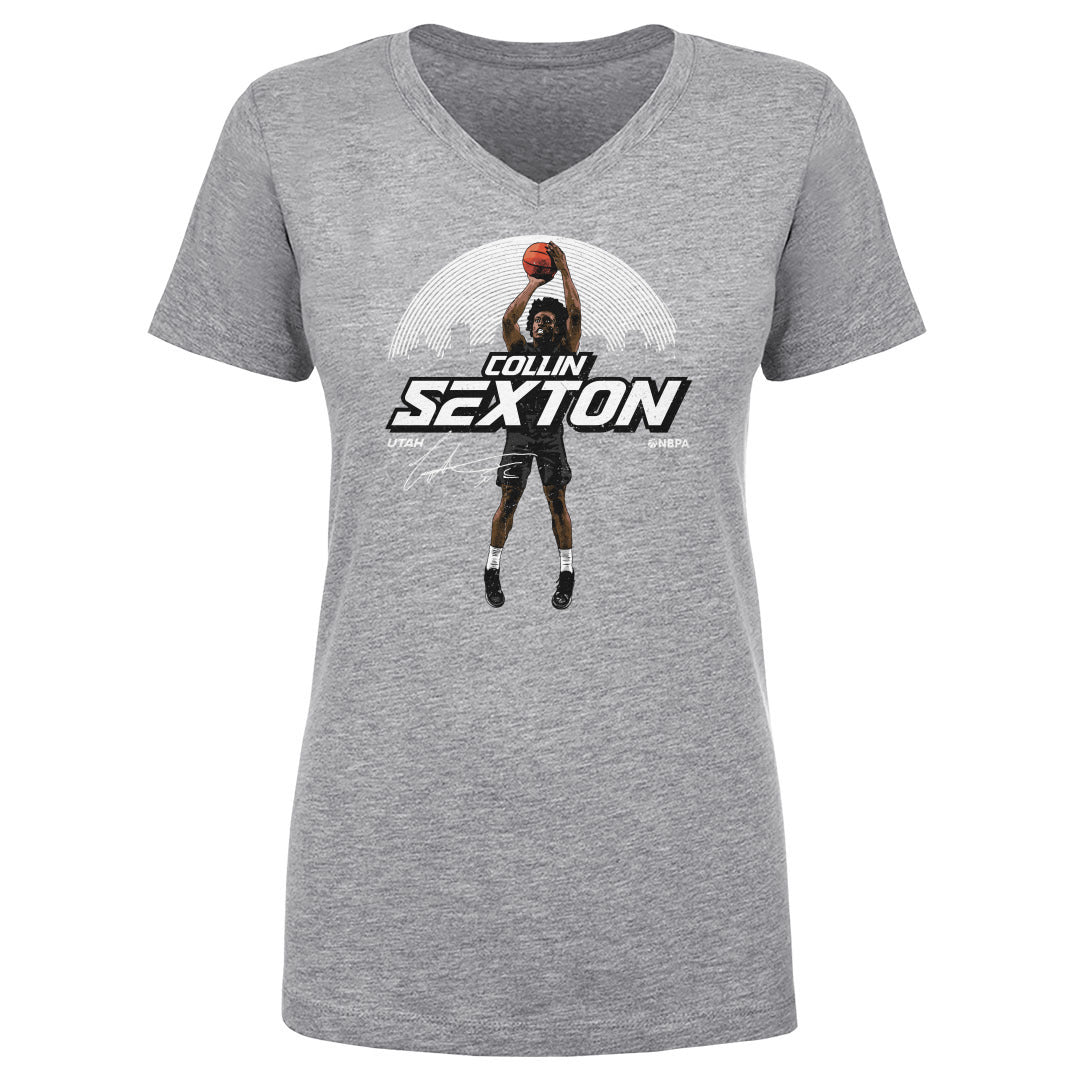 Collin Sexton Women&#39;s V-Neck T-Shirt | 500 LEVEL