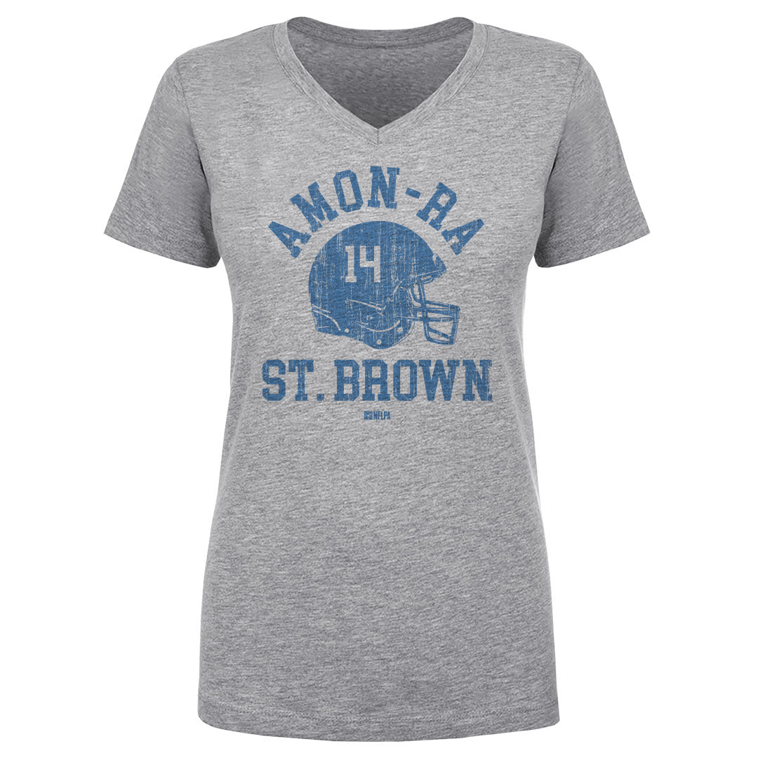 Amon-Ra St. Brown Women&#39;s V-Neck T-Shirt | 500 LEVEL