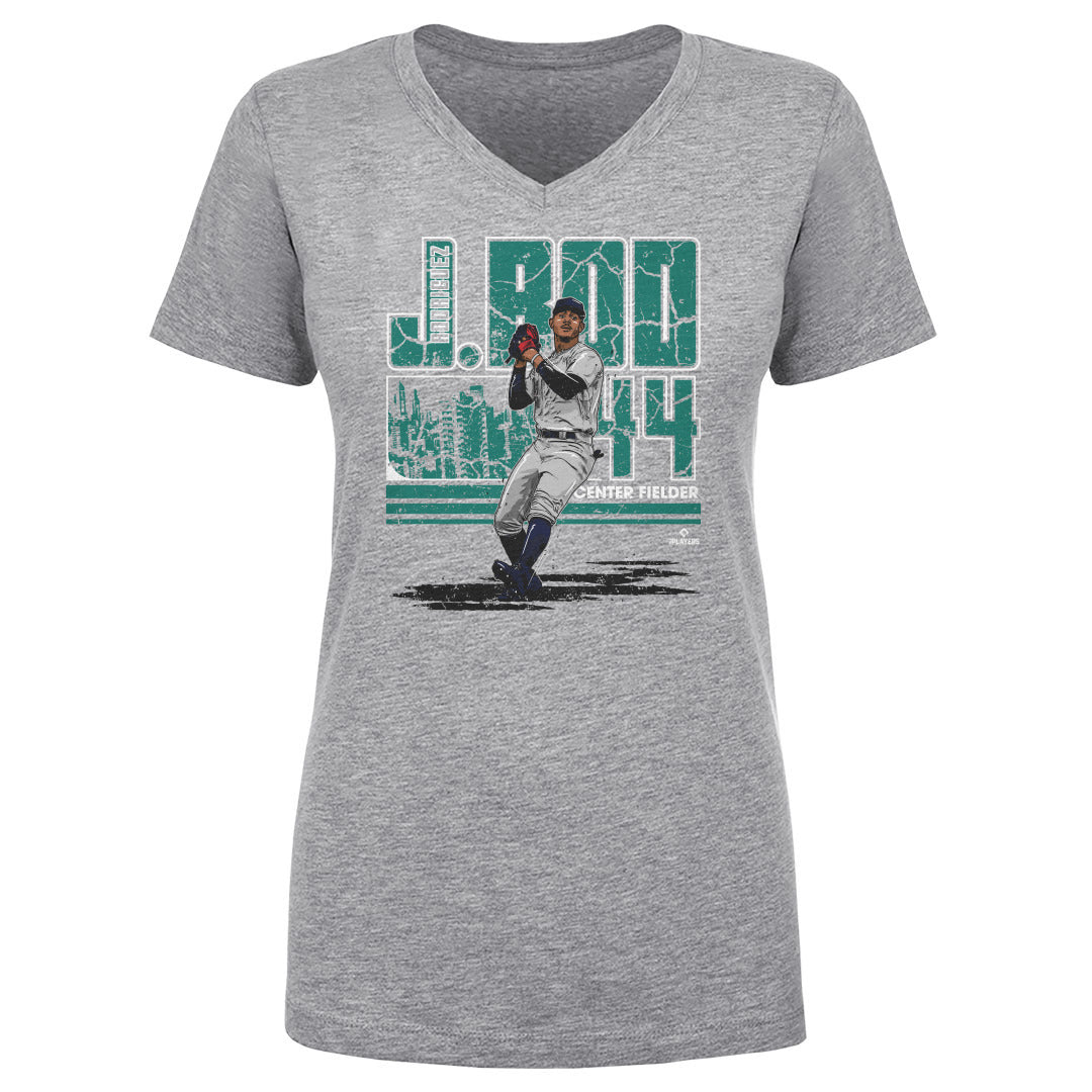 Julio Rodriguez Women&#39;s V-Neck T-Shirt | 500 LEVEL