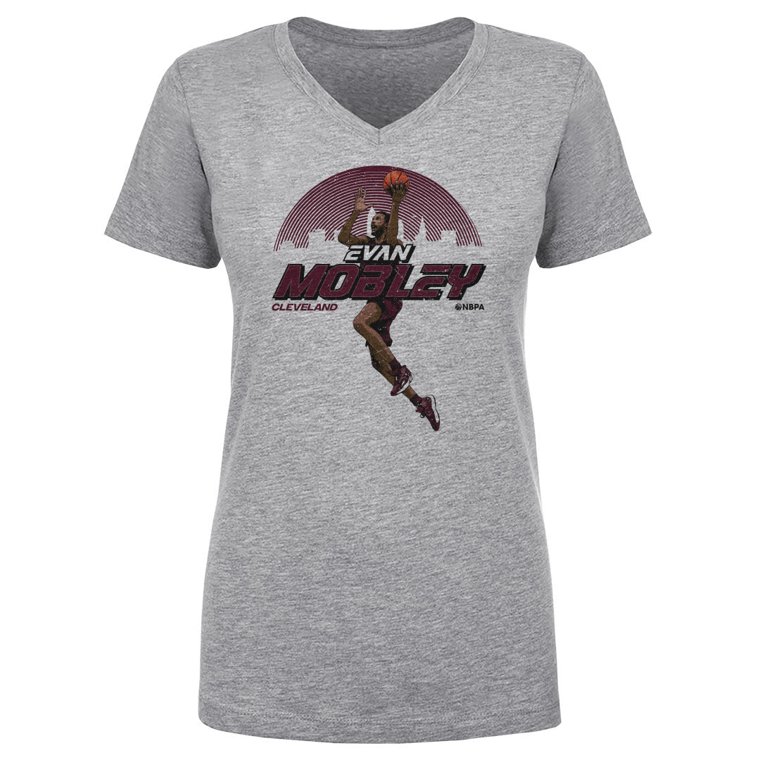 Evan Mobley Women&#39;s V-Neck T-Shirt | 500 LEVEL