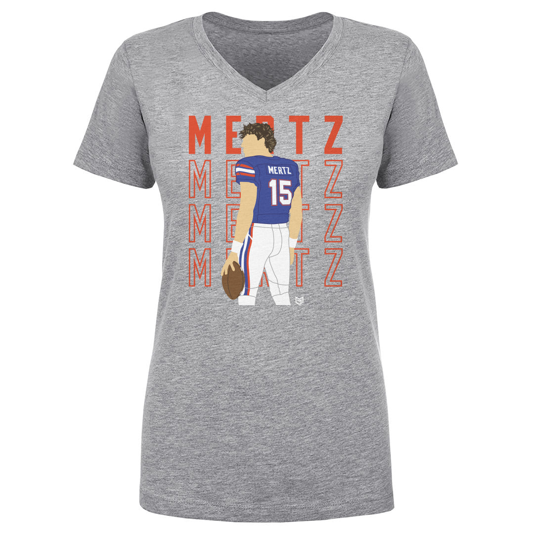 Graham Mertz Women&#39;s V-Neck T-Shirt | 500 LEVEL