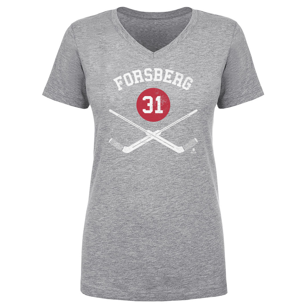 Anton Forsberg Women&#39;s V-Neck T-Shirt | 500 LEVEL