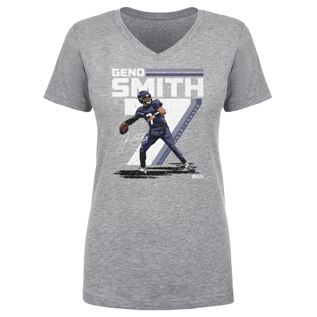 Geno Smith Women&#39;s V-Neck T-Shirt | 500 LEVEL