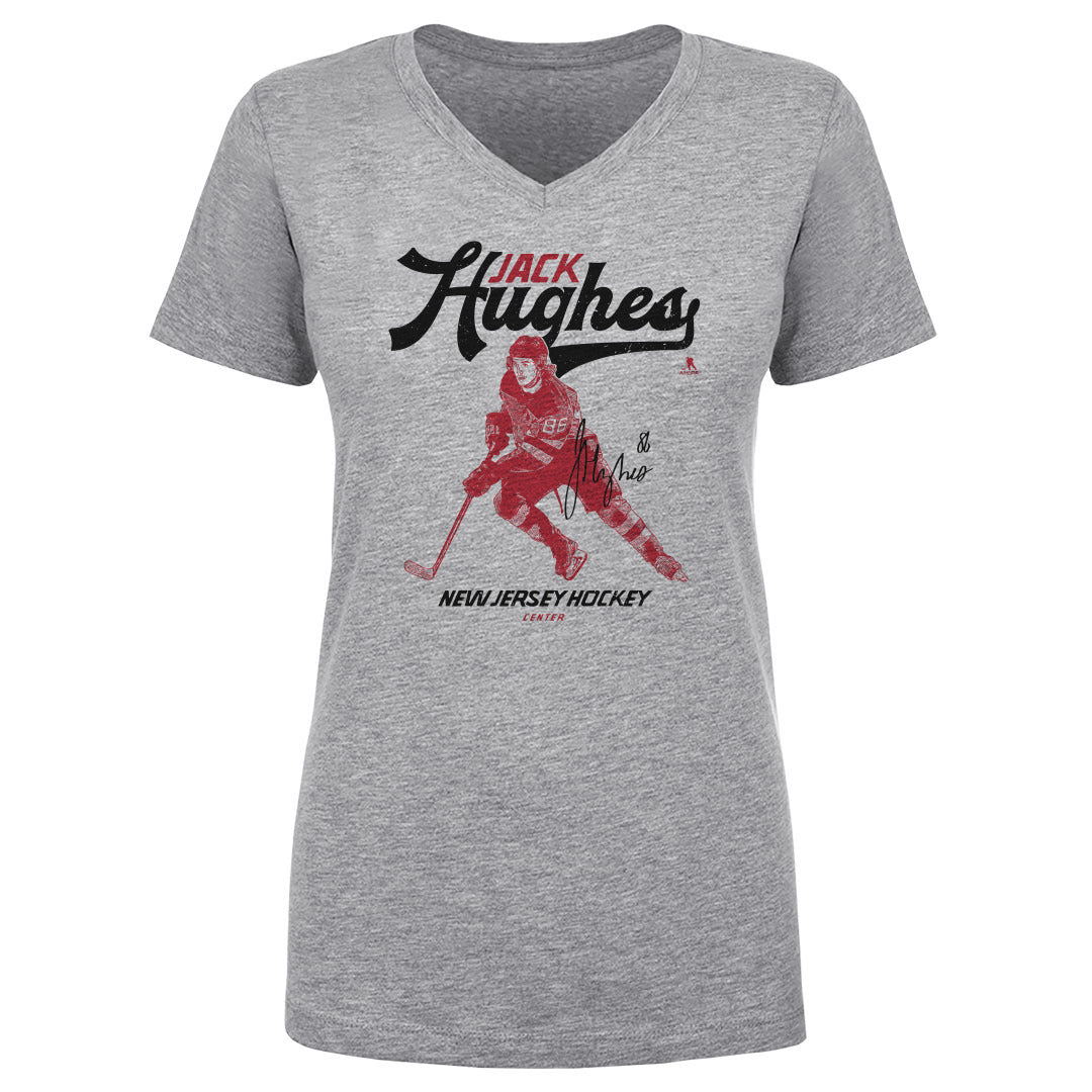 Jack Hughes Women&#39;s V-Neck T-Shirt | 500 LEVEL