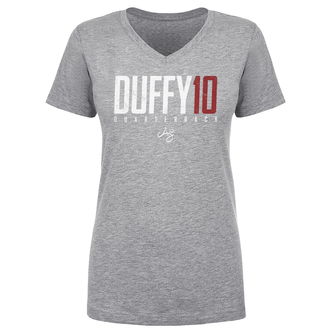 AJ Duffy Women&#39;s V-Neck T-Shirt | 500 LEVEL