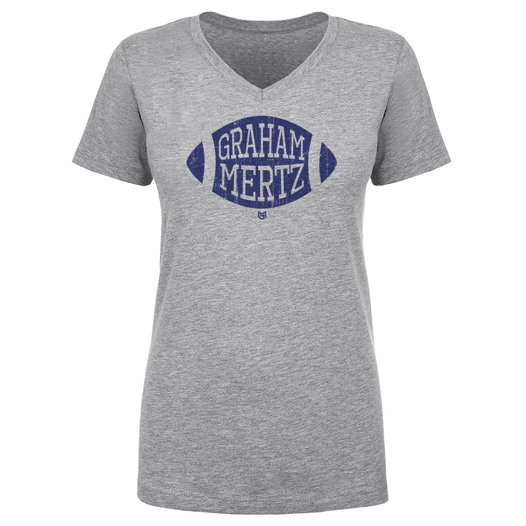 Graham Mertz Women&#39;s V-Neck T-Shirt | 500 LEVEL