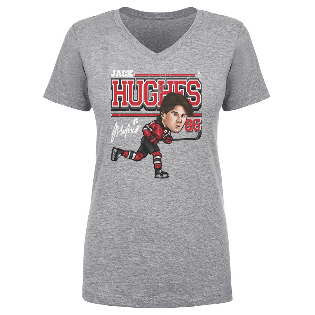 Jack Hughes Women&#39;s V-Neck T-Shirt | 500 LEVEL