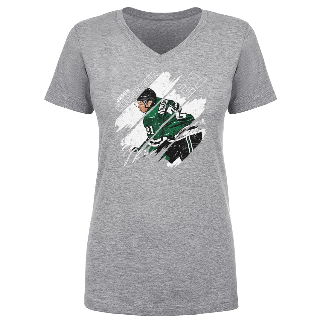 Jason Robertson Women&#39;s V-Neck T-Shirt | 500 LEVEL