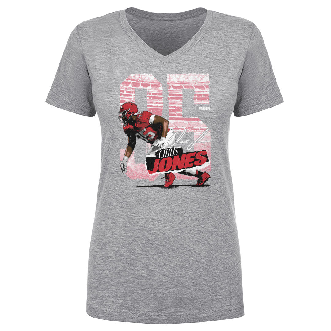 Chris Jones Women&#39;s V-Neck T-Shirt | 500 LEVEL