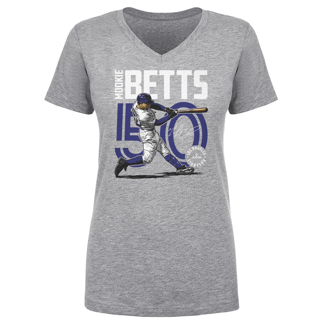 Mookie Betts Women&#39;s V-Neck T-Shirt | 500 LEVEL