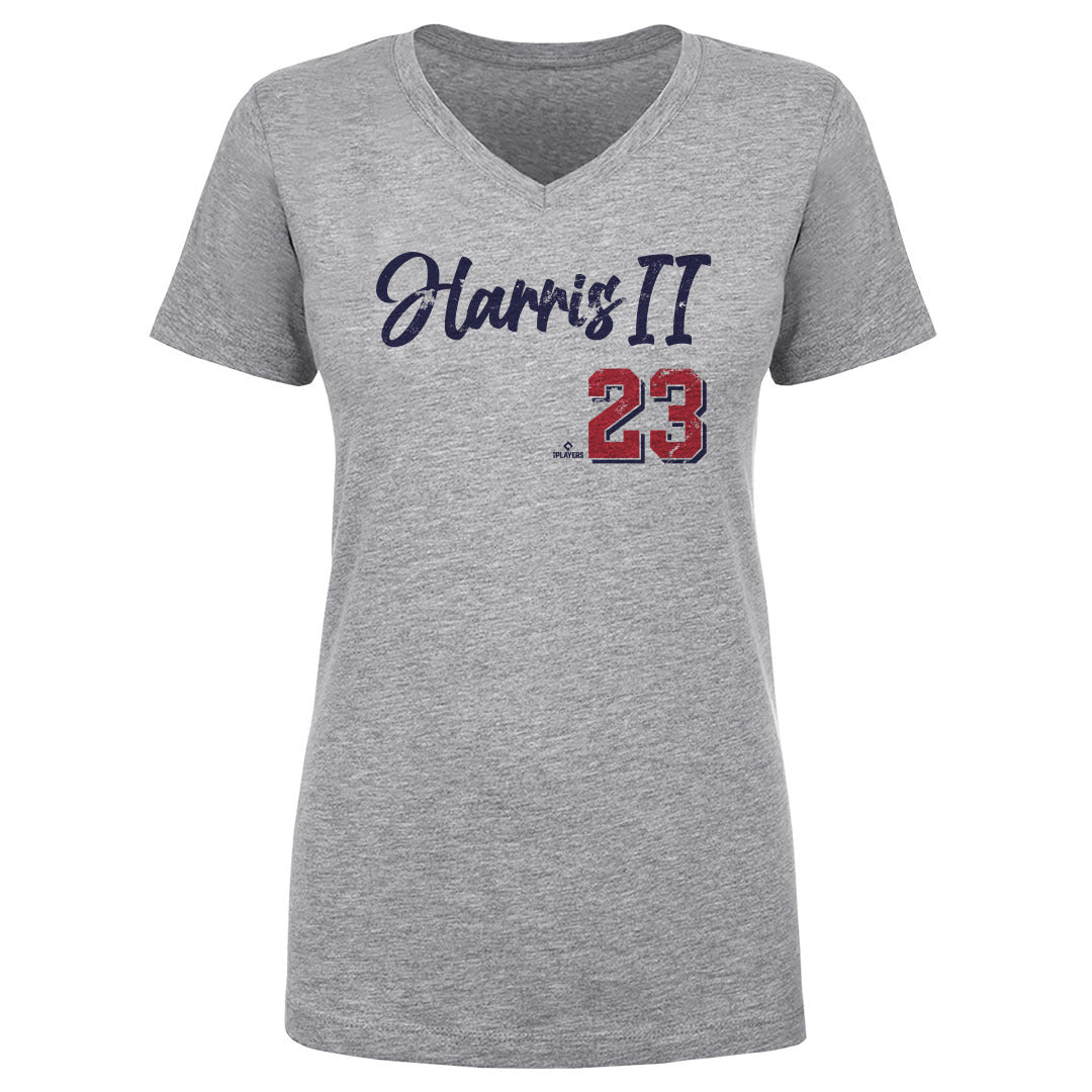 Michael Harris II Women&#39;s V-Neck T-Shirt | 500 LEVEL