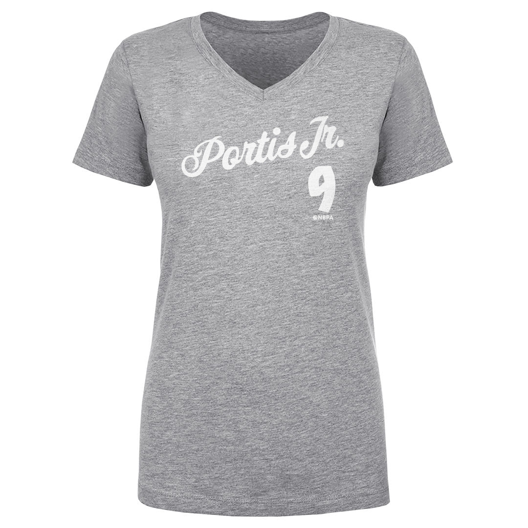 Bobby Portis Women&#39;s V-Neck T-Shirt | 500 LEVEL