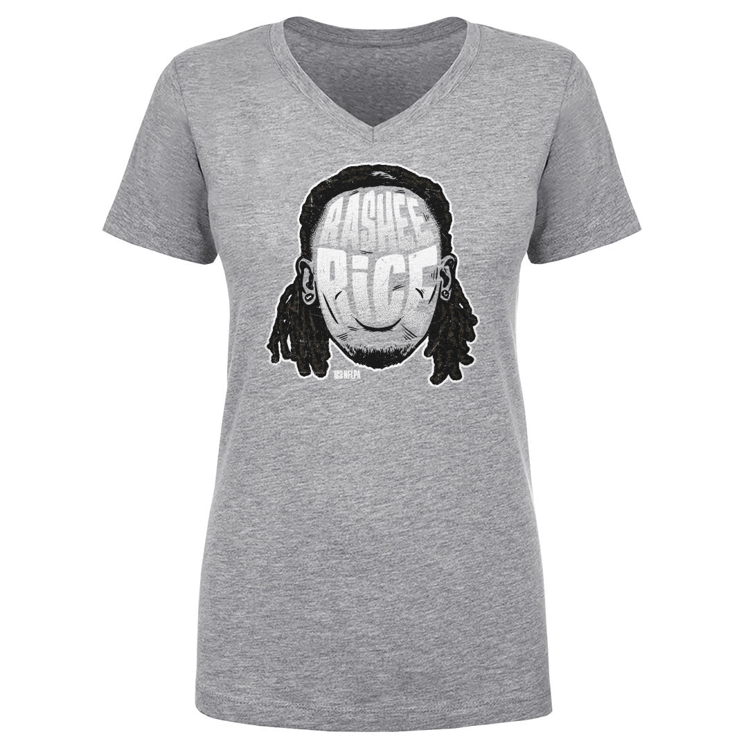 Rashee Rice Women&#39;s V-Neck T-Shirt | 500 LEVEL