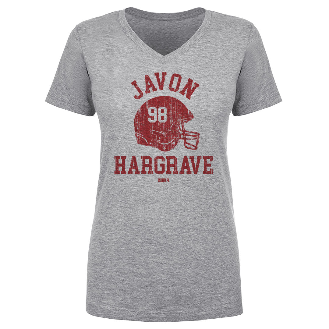 Javon Hargrave Women&#39;s V-Neck T-Shirt | 500 LEVEL