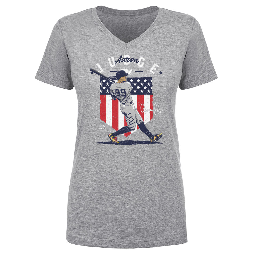 Aaron Judge Women&#39;s V-Neck T-Shirt | 500 LEVEL