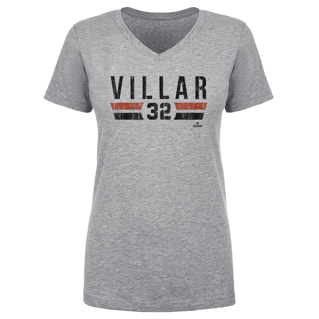 David Villar Women&#39;s V-Neck T-Shirt | 500 LEVEL