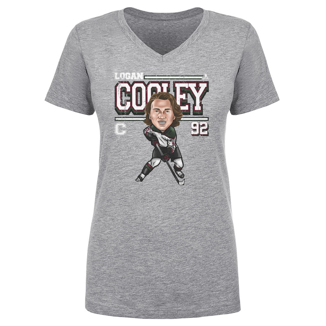 Logan Cooley Women&#39;s V-Neck T-Shirt | 500 LEVEL