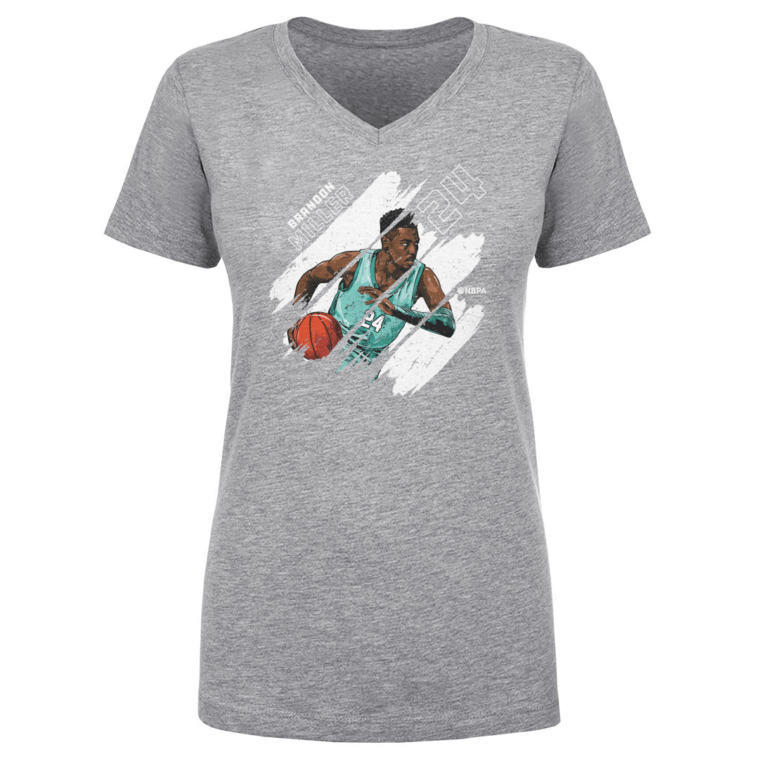 Brandon Miller Women&#39;s V-Neck T-Shirt | 500 LEVEL