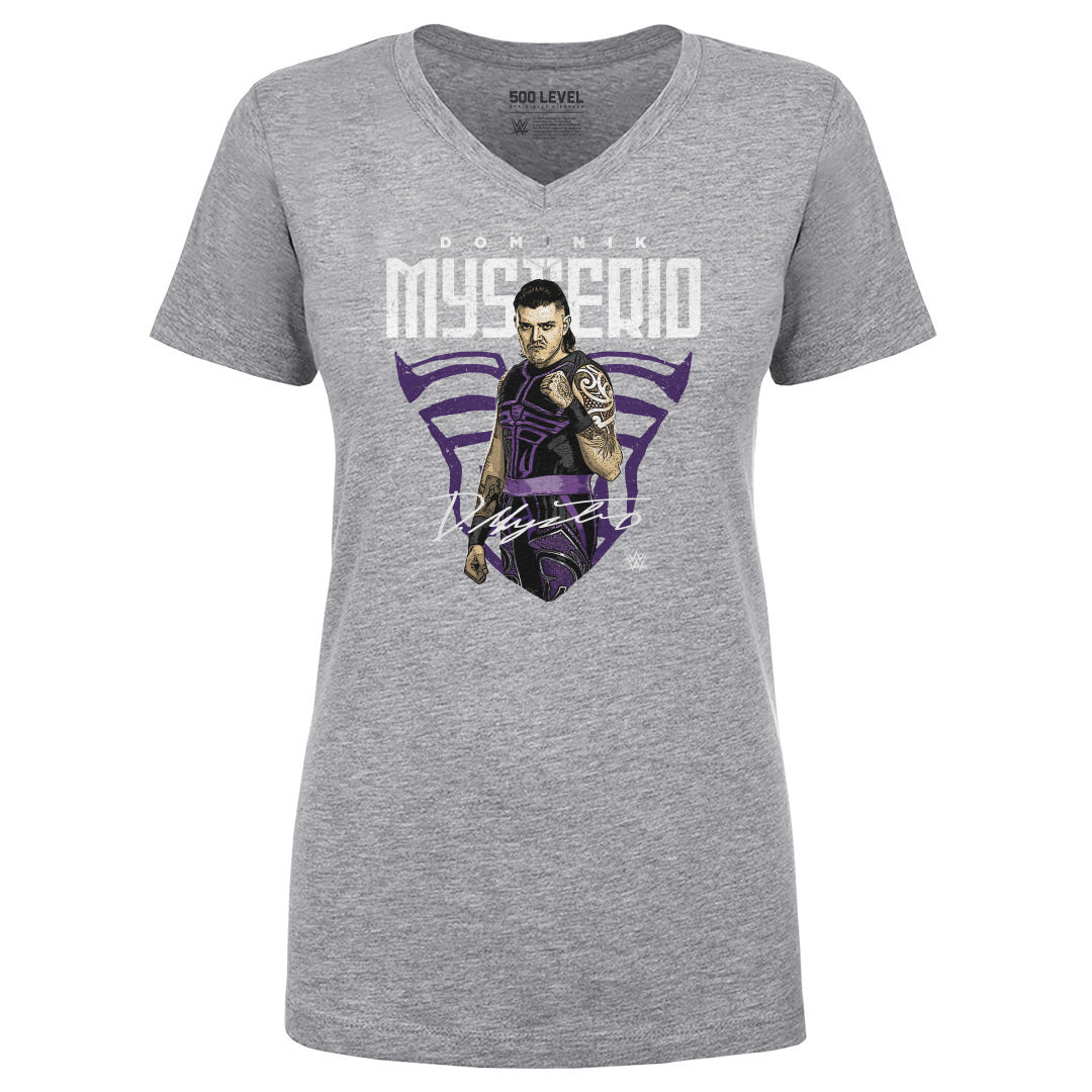 Dominik Mysterio Women&#39;s V-Neck T-Shirt | 500 LEVEL