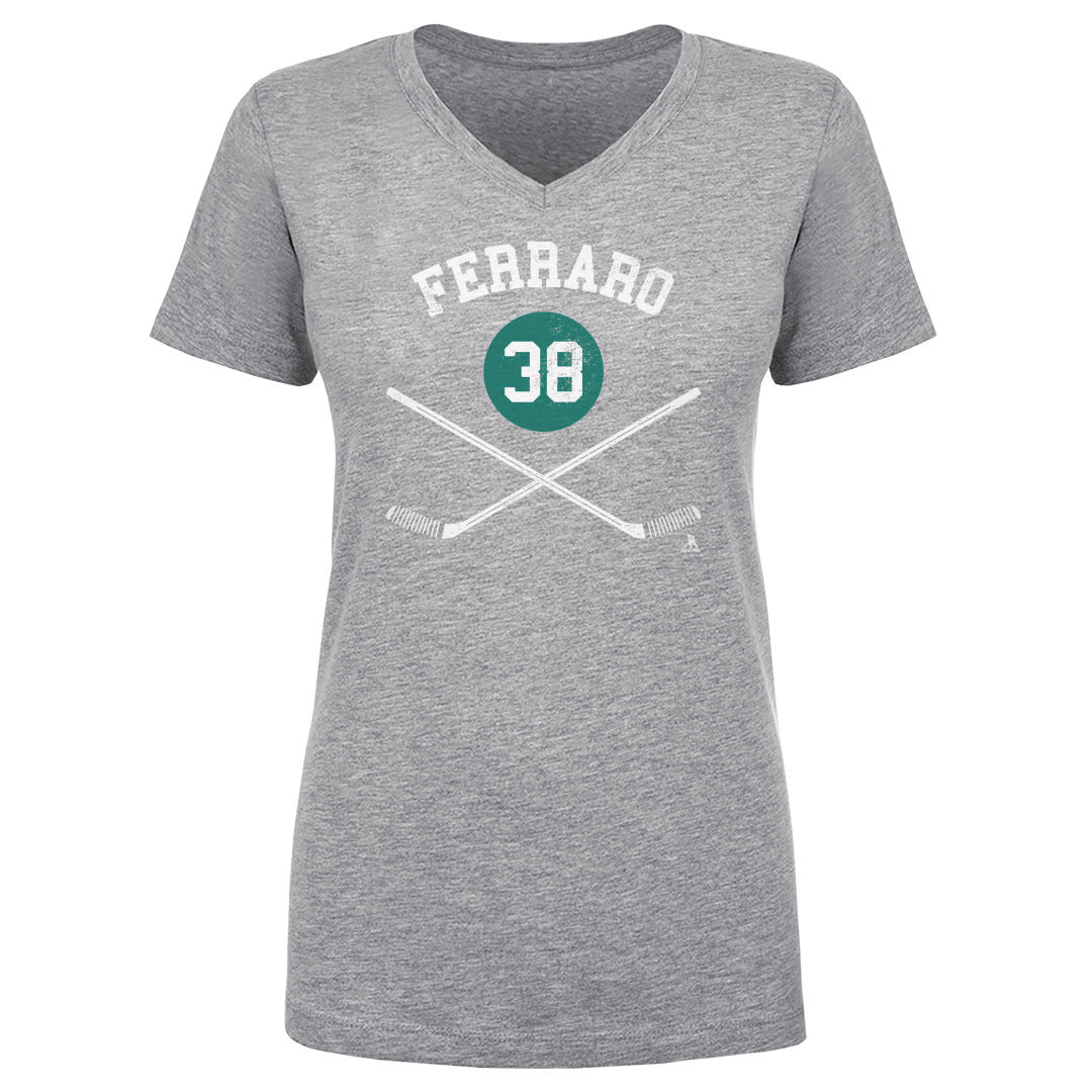 Mario Ferraro Women s V Neck San Jose Hockey Women s V Neck T