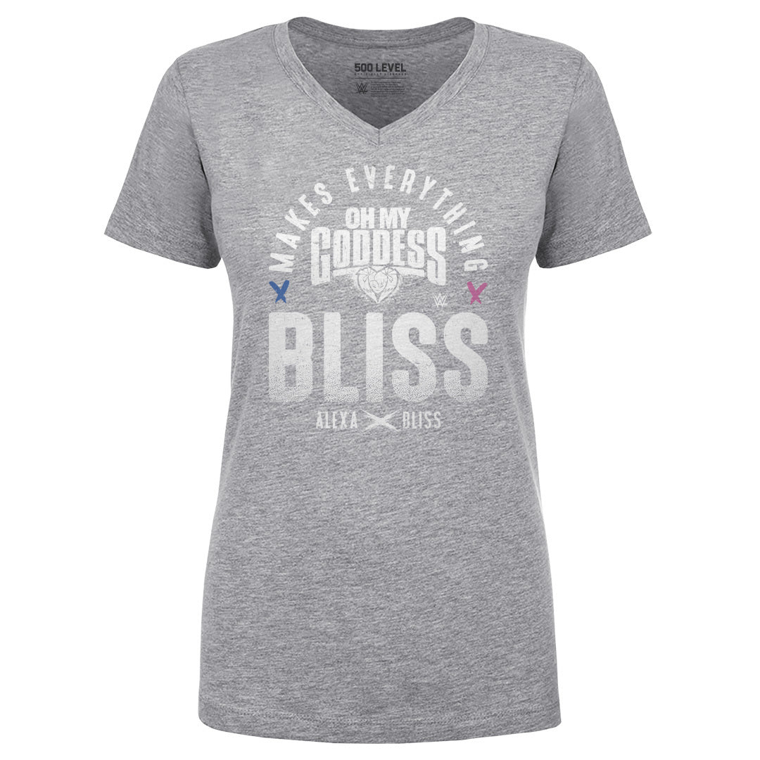 Alexa Bliss Women&#39;s V-Neck T-Shirt | 500 LEVEL