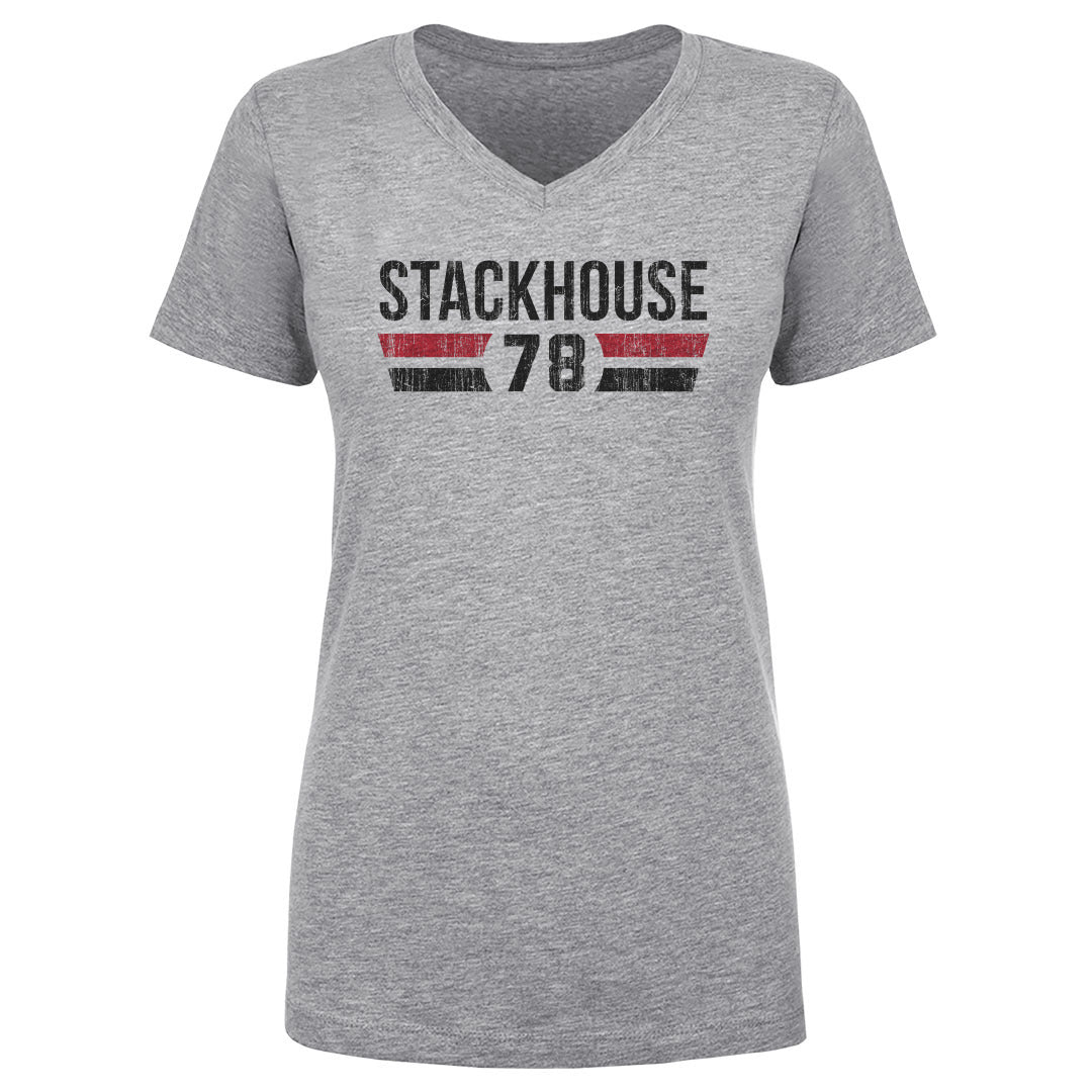 Nazir Stackhouse Women&#39;s V-Neck T-Shirt | 500 LEVEL