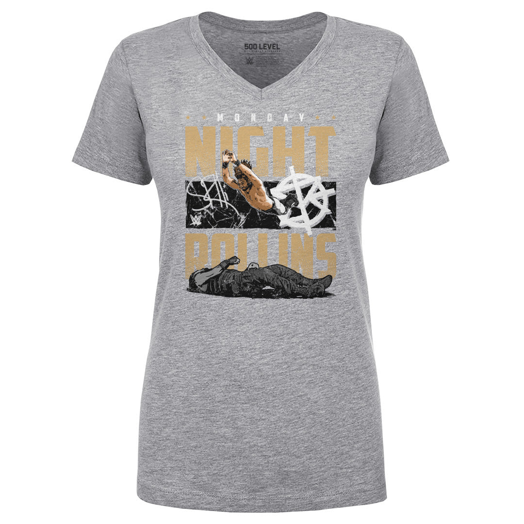 Seth Rollins Women&#39;s V-Neck T-Shirt | 500 LEVEL