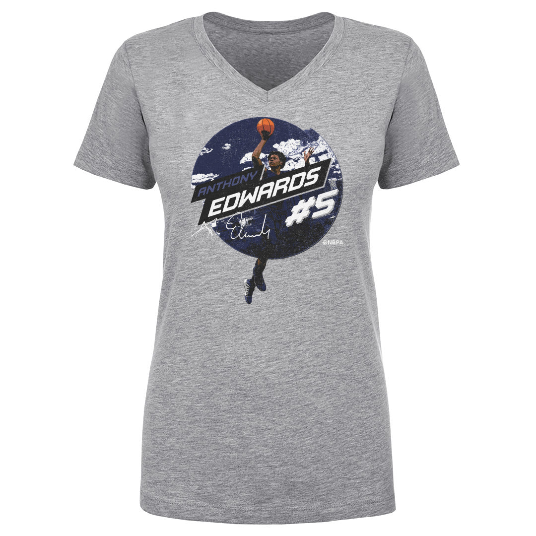 Anthony Edwards Women&#39;s V-Neck T-Shirt | 500 LEVEL