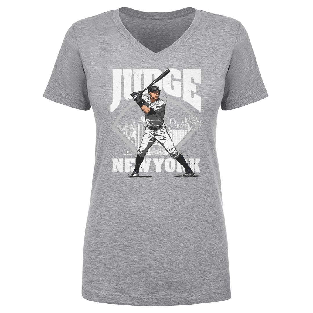 Aaron Judge Women&#39;s V-Neck T-Shirt | 500 LEVEL