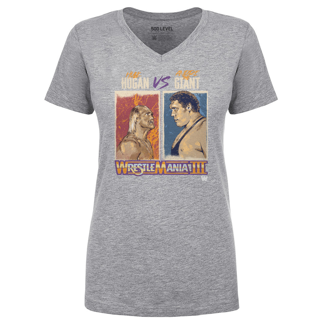 Hulk Hogan Women&#39;s V-Neck T-Shirt | 500 LEVEL