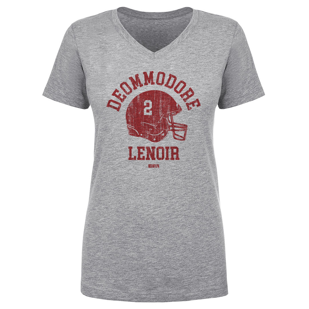 Deommodore Lenoir Women&#39;s V-Neck T-Shirt | 500 LEVEL