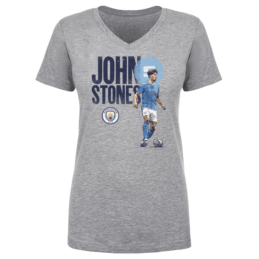 John Stones Women&#39;s V-Neck T-Shirt | 500 LEVEL