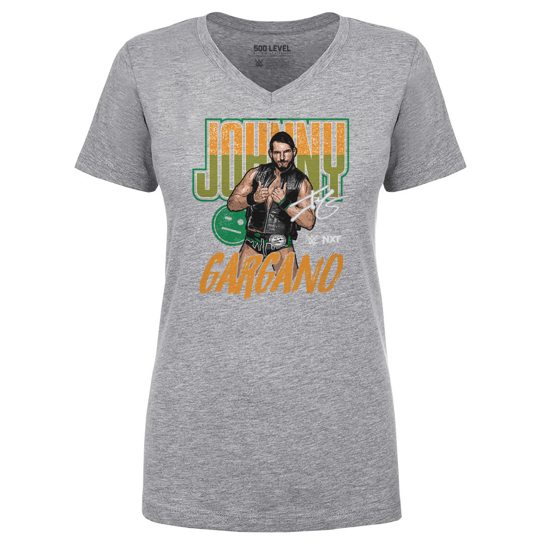 Johnny Gargano Women&#39;s V-Neck T-Shirt | 500 LEVEL