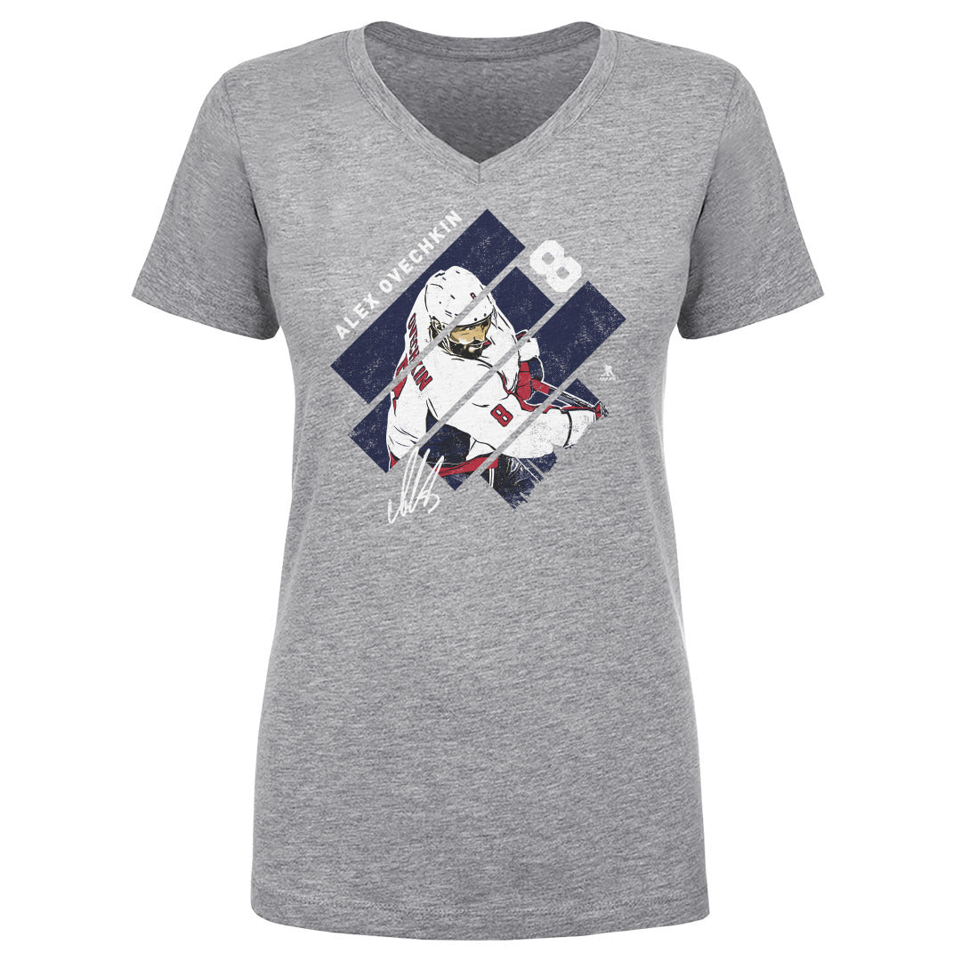 Alex Ovechkin Women&#39;s V-Neck T-Shirt | 500 LEVEL