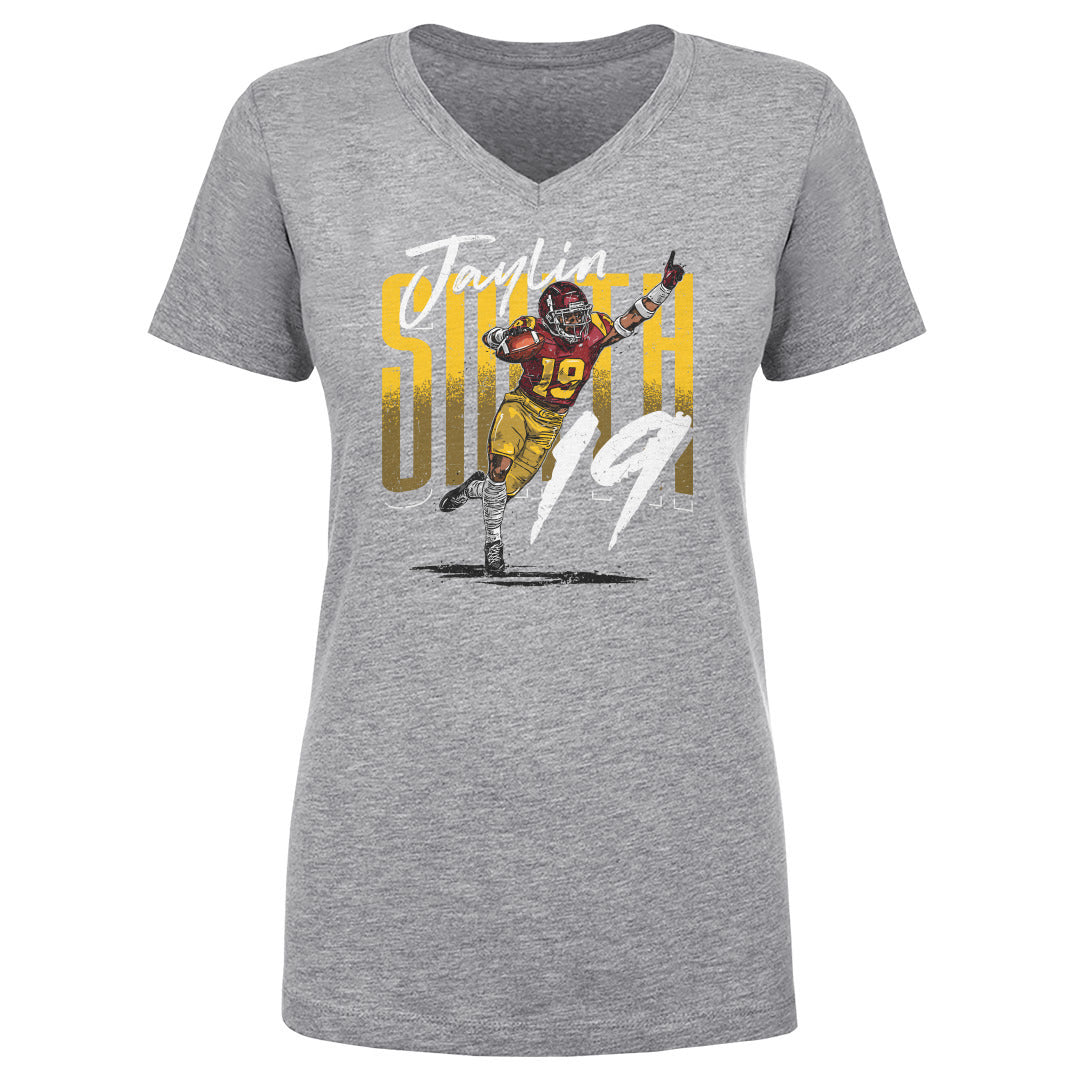 Jaylin Smith Women&#39;s V-Neck T-Shirt | 500 LEVEL