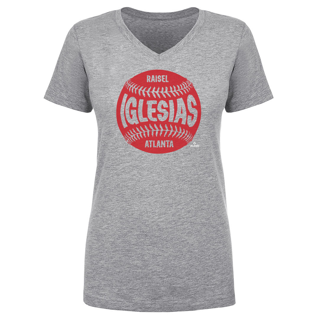 Raisel Iglesias Women&#39;s V-Neck T-Shirt | 500 LEVEL