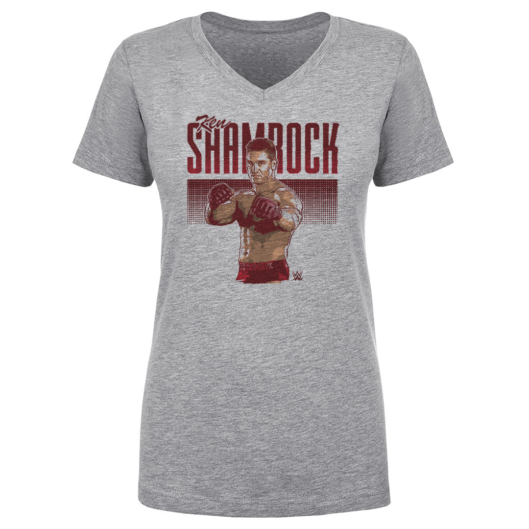 Ken Shamrock Women&#39;s V-Neck T-Shirt | 500 LEVEL