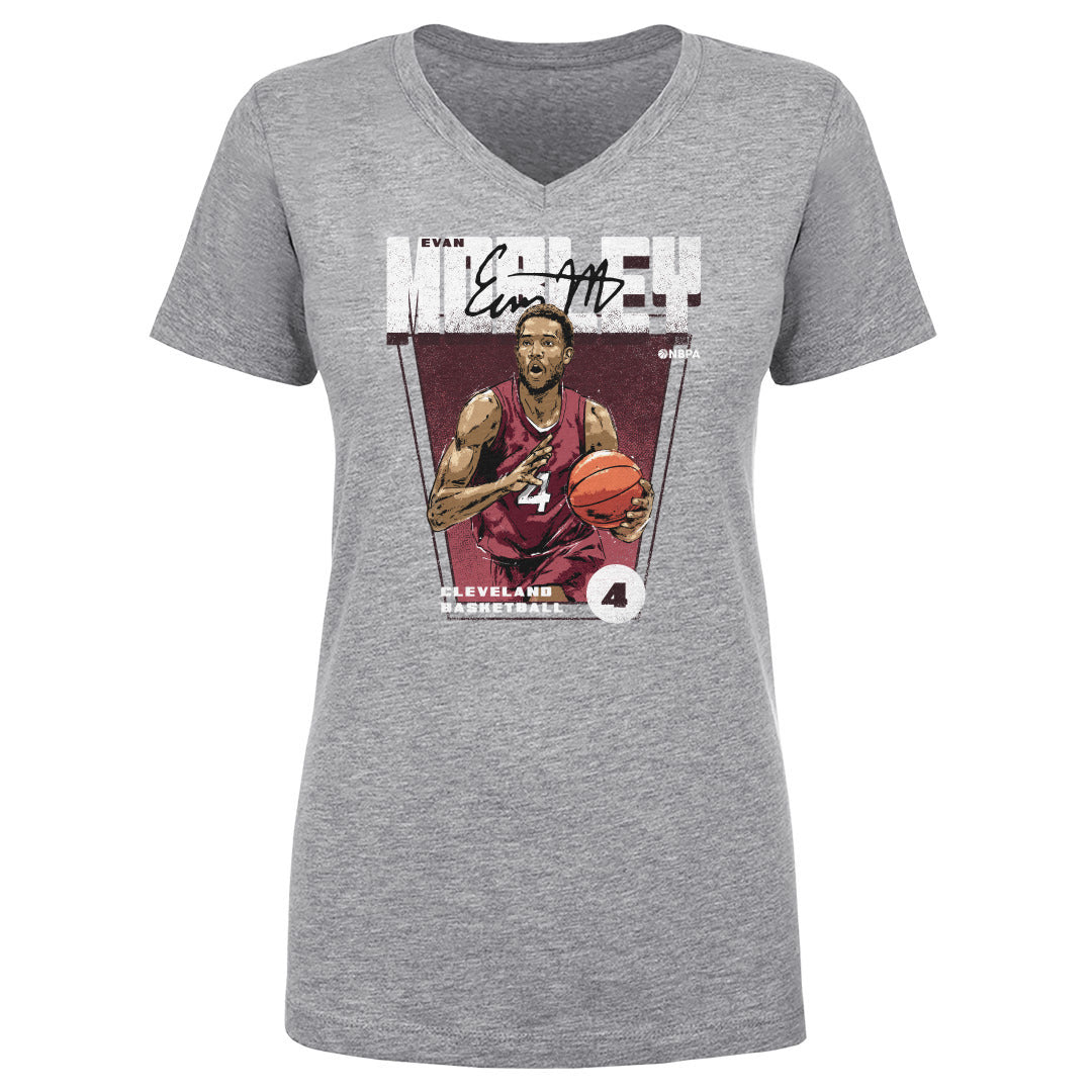 Evan Mobley Women&#39;s V-Neck T-Shirt | 500 LEVEL