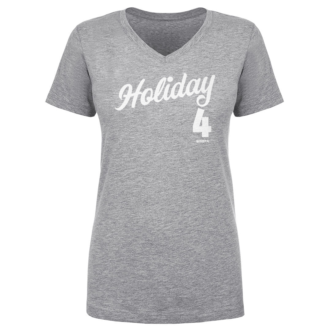 Jrue Holiday Women&#39;s V-Neck T-Shirt | 500 LEVEL