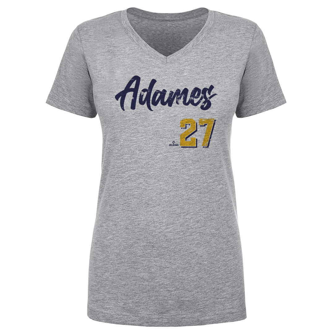 Willy Adames Women&#39;s V-Neck T-Shirt | 500 LEVEL