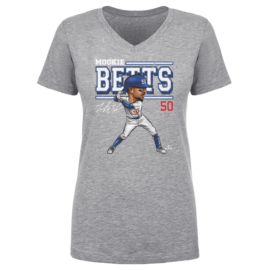 Mookie Betts Women&#39;s V-Neck T-Shirt | 500 LEVEL