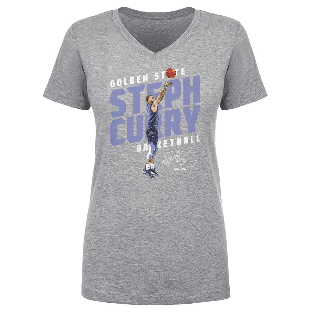 Steph Curry Women&#39;s V-Neck T-Shirt | 500 LEVEL