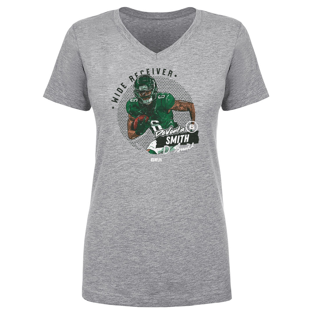 DeVonta Smith Women&#39;s V-Neck T-Shirt | 500 LEVEL