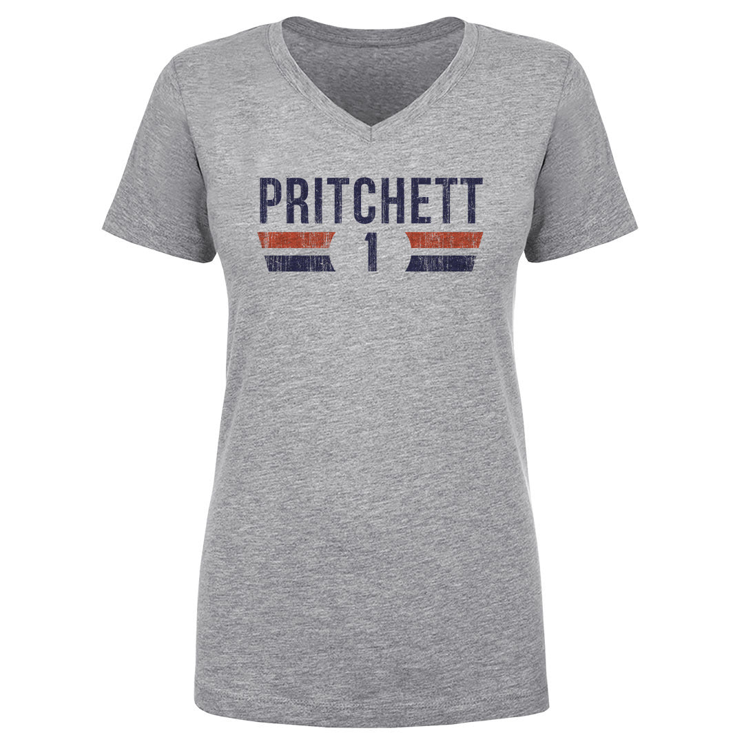 Nehemiah Pritchett Women&#39;s V-Neck T-Shirt | 500 LEVEL