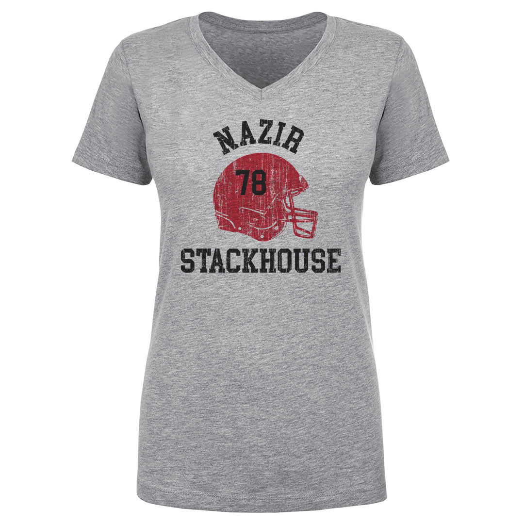 Nazir Stackhouse Women&#39;s V-Neck T-Shirt | 500 LEVEL