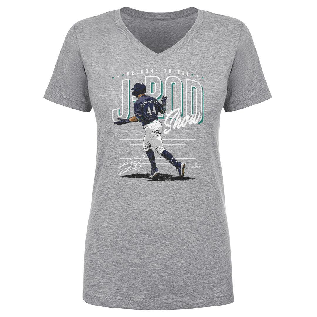 Julio Rodriguez Women&#39;s V-Neck T-Shirt | 500 LEVEL