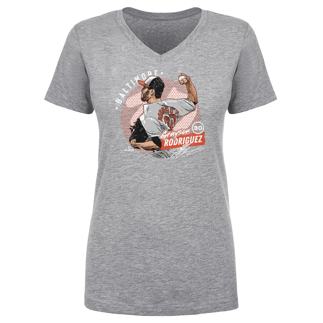 Grayson Rodriguez Women&#39;s V-Neck T-Shirt | 500 LEVEL