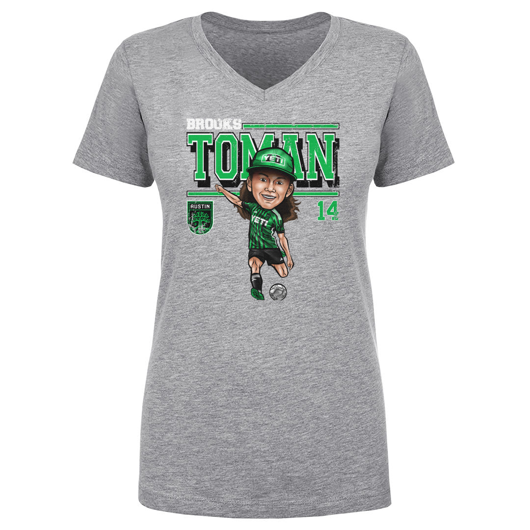 Austin FC Women&#39;s V-Neck T-Shirt | 500 LEVEL